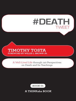 cover image of #DEATHtweet Book01